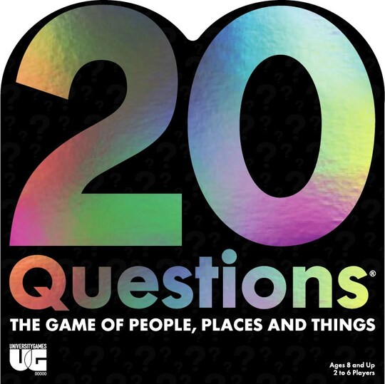 University Games 1634 20 questions Mystery Boîte en métal, Multicol University Games 1634 20 questions Mystery Boîte en métal, Multicol